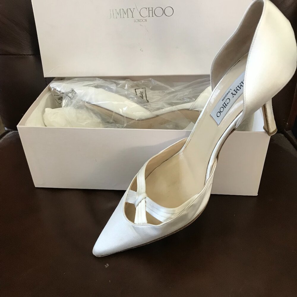 Jimmy Choo bridal shoes
